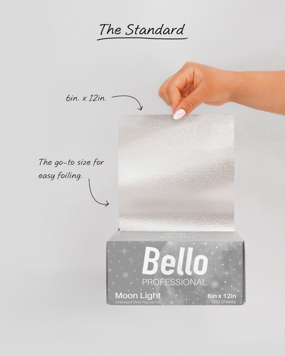 6 in. x 12 in. Moon Light Pop-Up Foil