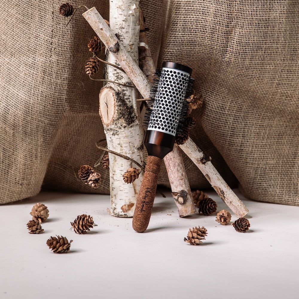 Round Brush Ceramic Cork Handle – Medium 63mm / 2.5in