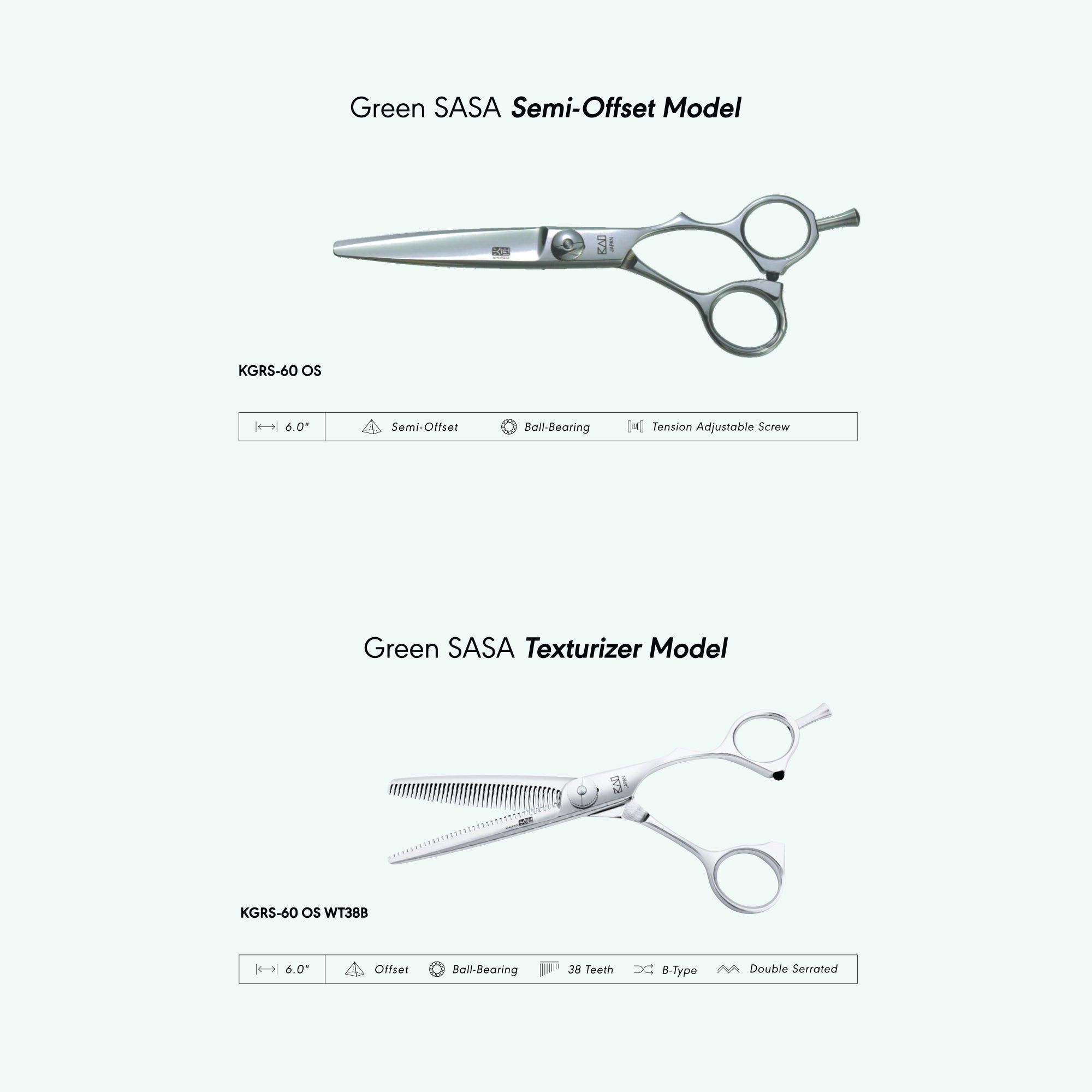 Green Series SASA Shears