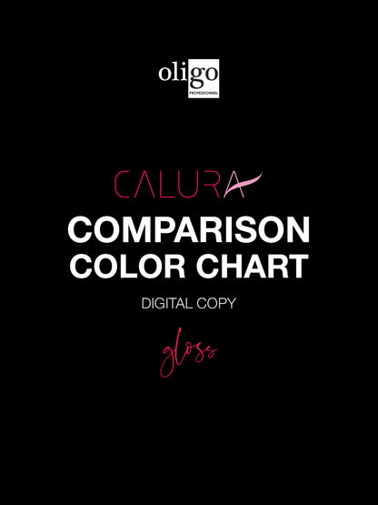 Comparison Charts -  Calura Gloss  (digital copy)