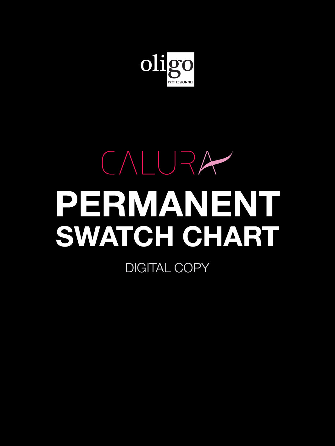 Calura Permanent Color Swatch Chart (digital copy)