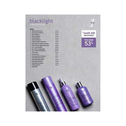 Blacklight Care &amp; Styling Intro Kits
