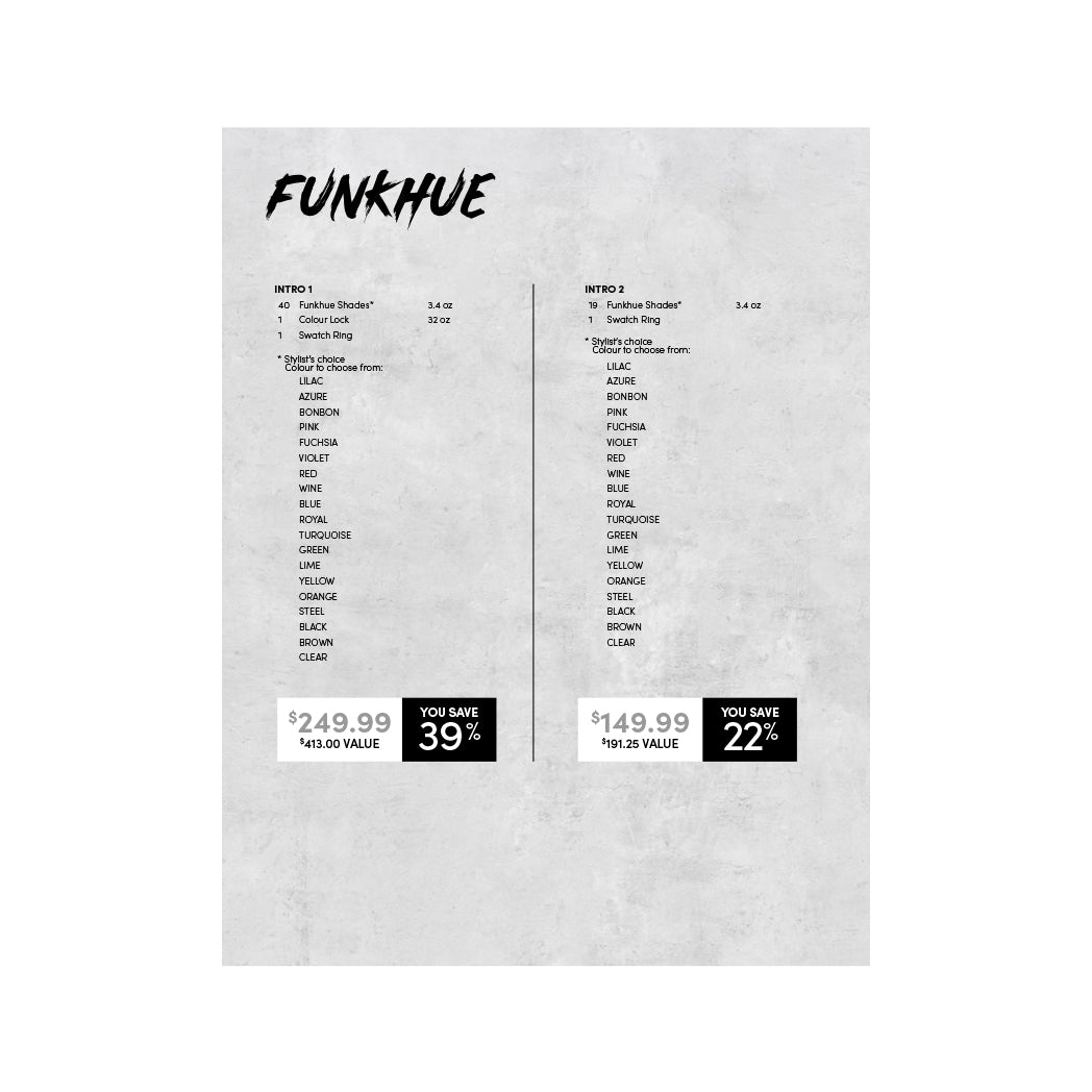 Funkhue Semi Permanent Intro Kits
