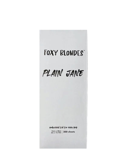 Foxy Blondes - Plain Jane Pre-Cut Foils