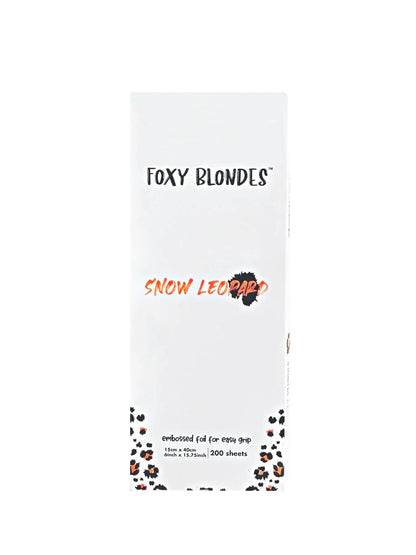 Foxy Blondes - Snow Leopard Pre-Cut Foils