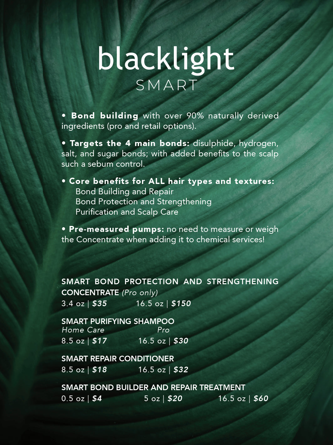 Oligo Blacklight Smart Bond Builder and Repair Treatment