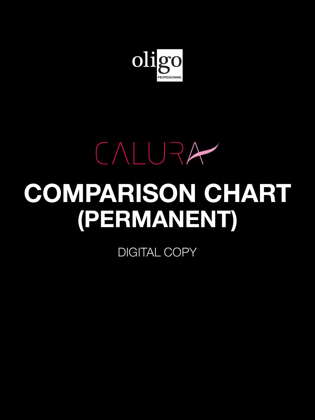 Comparison Charts - Calura Permanent (digital copy)